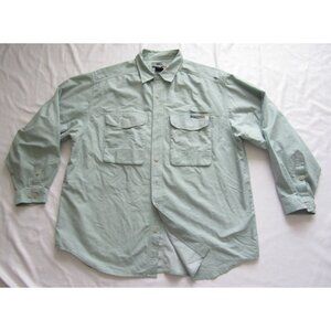 Vtg Exofficio Travel Wear Button Long Sleeve Shirt Sz XXL (MT754)